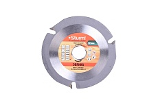 Диск пильный по дереву, пластику, гипсокартону 125х22.2 мм, 3 зуба Sturm 9020-125-22-3T