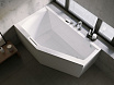 Акриловая ванна Riho Geta Plug & Play 160x90 R с монолитной панелью