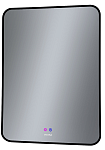 Зеркало Grossman Elegance-норма 60x80 см с подсветкой и подогревом, черный 1760802