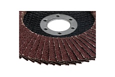 Круг лепестковый торцевой P100, 125x22.2 мм Kranz KR-90-0016