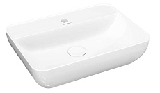 Раковина Kerama Marazzi Plaza 55 см накладная, с отверстием под смеситель PLR.wb.55.1