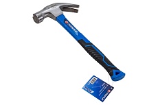 Молоток-гвоздодер с магнитным держателем гвоздя Forsage 350гр. F-T7012(56617)