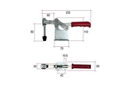 Механический прижим Uniq tool (Goodhand) GH-200-WH
