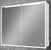 Зеркальный шкаф Art&Max Merano 100x80 см AM-Mer-1000-800-2D-DS-F с подсветкой, анти-пар