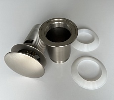 Донный клапан Timo 8011/13 универсальный, никель