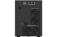 Источник бесперебойного питания Ippon Smart Power Pro II Euro 1200 720Вт 1200ВА черный 1029740