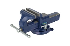 Тиски поворотные с наковальней МастерАлмаз ширина губок 100 мм 10508305