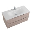 Мебель для ванной BelBagno Marino-Cer-N 100 см Rovere Grigio