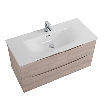 Мебель для ванной BelBagno Marino-Cer-N 100 см Rovere Grigio