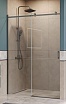 Душевая дверь BelBagno SOFT_CLOSE-2-BF-1-140-C-GM 140x200 прозрачная, оружейная сталь