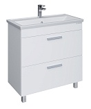 Тумба с раковиной Grossman Нео 80 см два ящика