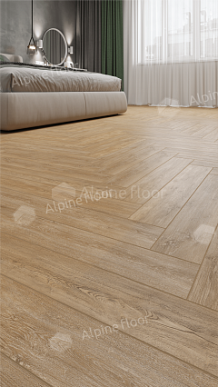 Ламинат Alpine Floor Herringbone Дуб Фландрия 606x101x8 мм, LF102-3B