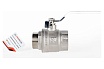 Шаровой кран PROFACTOR PF STANDARD ручка рычаг в/н 1 1/4 PF FBV 318