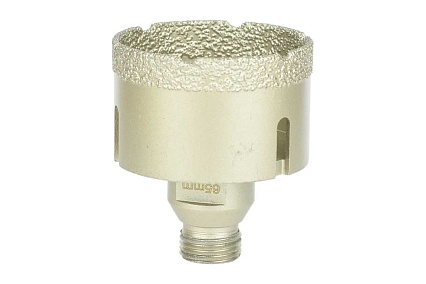 Коронка алмазная, вакуумное спекание (65х40 мм; 1/2"; М14) TECH-NICK TUK 136.600.7027