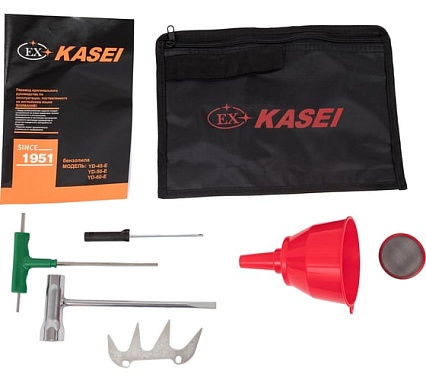 Цепная пила Ex Kasei 2.2 кВт, 3 л.с., шаг цепи 0.325, с чехлом YD-50-E