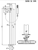 Напольный смеситель Rav Slezak Seina SE949.5 с душем