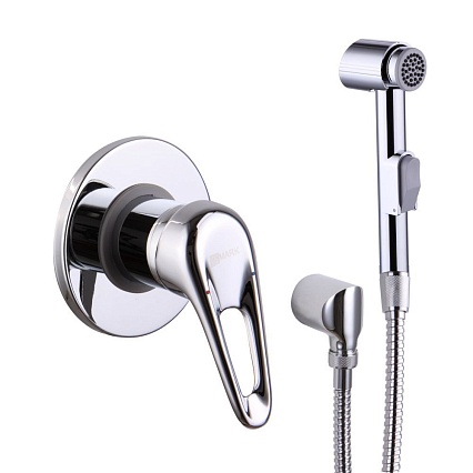 Смеситель с гигиеническим душем Lemark Luna LM4119C