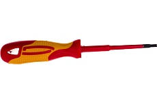 Диэлектрическая отвертка SL3х75мм, CrMo, до 1000В Gross 12941