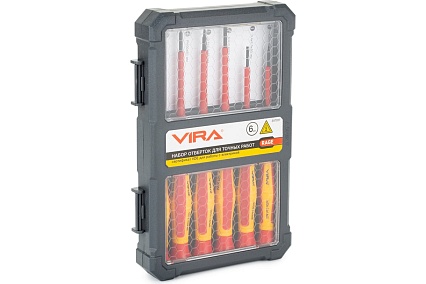 Набор отверток для точных работ RAGE by VIRA VDE 1000В 6 шт. 397037