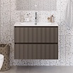 Мебель для ванной BelBagno Uno-Mini 90 см Бежевый матовый