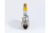 Шаровой кран для газа PROFACTOR PF GAS ручка рычаг, в/в 1/2 дюйма PF GBV 339