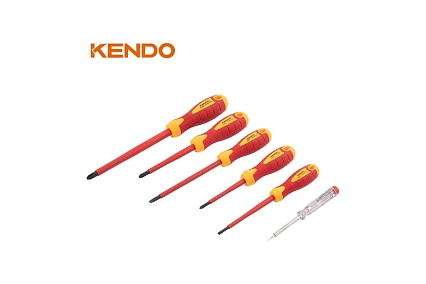 Набор диэлектрических отверток KENDO 6 шт. 1000 В 20483