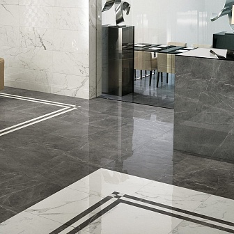 Керамогранит Atlas Concorde Marvel Grey Stone Lappato 30x60 см, D021