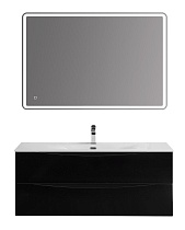 Мебель для ванной BelBagno Marino-Cer-N 120 см Nero Lucido