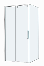 Душевой уголок BelBagno SOFT_CLOSE-1-A-1-100-C-Cr 100x100 прозрачный, хром