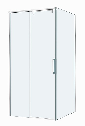 Душевой уголок BelBagno SOFT_CLOSE-1-A-1-100-C-Cr 100x100 прозрачный, хром