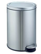 Ведро WeltWasser WW LORA MT 20L матовая сталь 10000013393