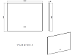 Зеркало Vincea VLM-4F100BG-2 100x80 см, сенсорный выключатель, антипар, диммер, брашированное золото