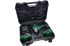 Аккумуляторный гайковерт Rossvik 1/2&quot;, 1000nm, 21В, 1,9 кг, 2 АКБ, ЗУ, кейс RIW-1000/2