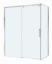 Душевой уголок BelBagno SOFT_CLOSE-1-AH-1-160/80-C-Cr 160x80 прозрачный, хром