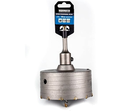 Коронка WorkMaster SDS plus по кирпичу 120 мм 7770-107
