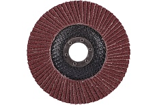 Круг лепестковый торцевой тип Т27 125x22.2 мм, P60, 3 шт DERZHI 125-27-60-3