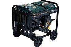 Дизельный генератор Stem Techno s3000de 3квт, электростартер, дисплей, подогрев ГЕН024