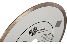 Диск алмазный отрезной Сплошной New Formula (230х25.4 мм) TRIO-DIAMOND W406