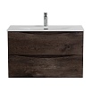 Мебель для ванной BelBagno Marino-Cer-Mini 80 см Rovere Nature Grigio