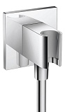 Держатель для душа Hansgrohe Fixfit Porter Square хром