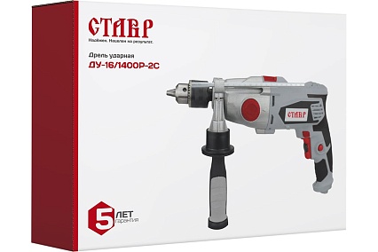Ударная дрель Ставр ДУ-16/1400Р-2С 9030100376