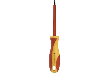Диэлектрическая крестовая отвертка Smartbuy PH1x80, до 1000 В, VDE SBT-SCI-PH1x80P1