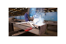 Струбцина BESSEY цельнометаллическая 500/120, 6 кН, 2К ручка BE-GZ50-12-2K