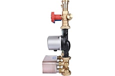 Насосная группа STOUT с 28 пластинами, с насосом Grundfos UPSO25-65 SDG-0038-282502 RG008U9S97E7UK