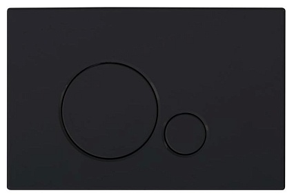 Кнопка смыва BelBagno Sfera BB017-SR-NERO.M черный матовый