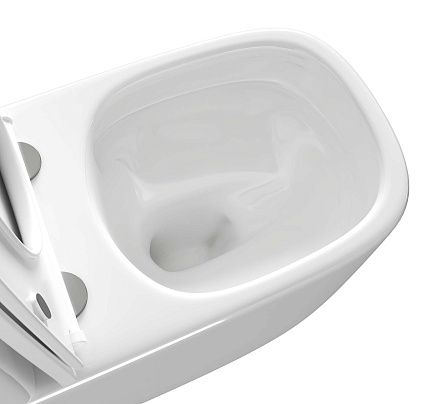 Унитаз-компакт Aquatek Optima Square AQ4451-00 безободковый, смыв торнадо, с микролифтом