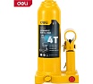Домкрат бутылочный гидравлический 4т DQ71004 (высота подъема 190-370мм) Deli 130439