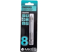 Сверло твердосплавное по керамограниту, стеклу и керамике MKSS Toolbox QUADRO 8мм TS4008