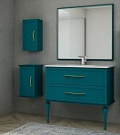 Мебель для ванной Cezares Tiffany 100 см Blu Petrolio