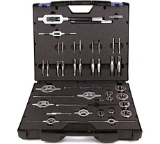 Набор ручных метчиков и плашек GSR UNF 1/4-1&quot; HSSG 37 предметов 08333200